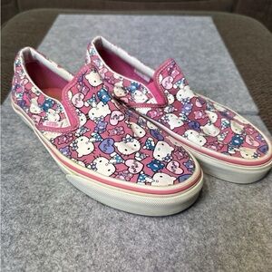 2012 Vans Pink Hello Kitty Slip On